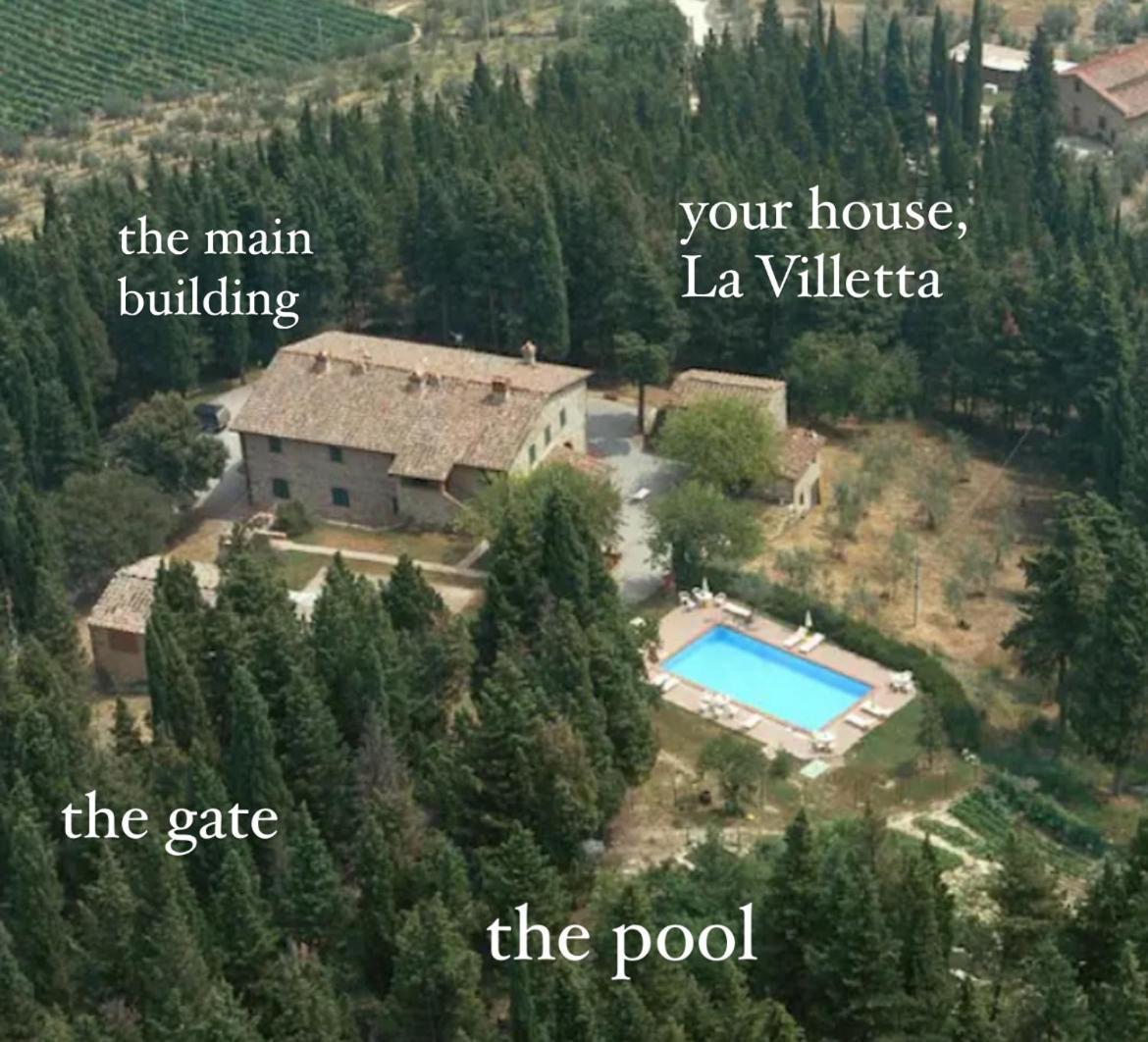 Il Cascino Pension Greve in Chianti Buitenkant foto
