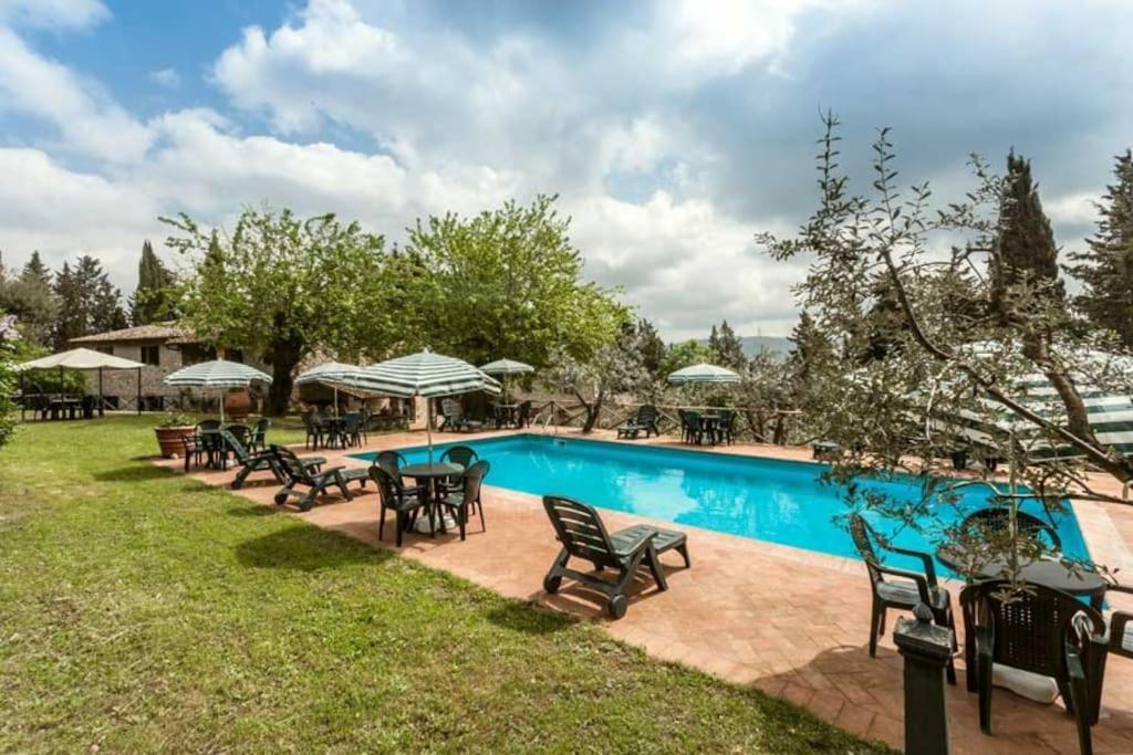 Il Cascino Pension Greve in Chianti Buitenkant foto